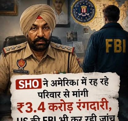 अमेरिका की जांच में गैंगस्टरों के साथ मिला पंजाब पुलिस का इंस्पेक्टर गिरफ्तार