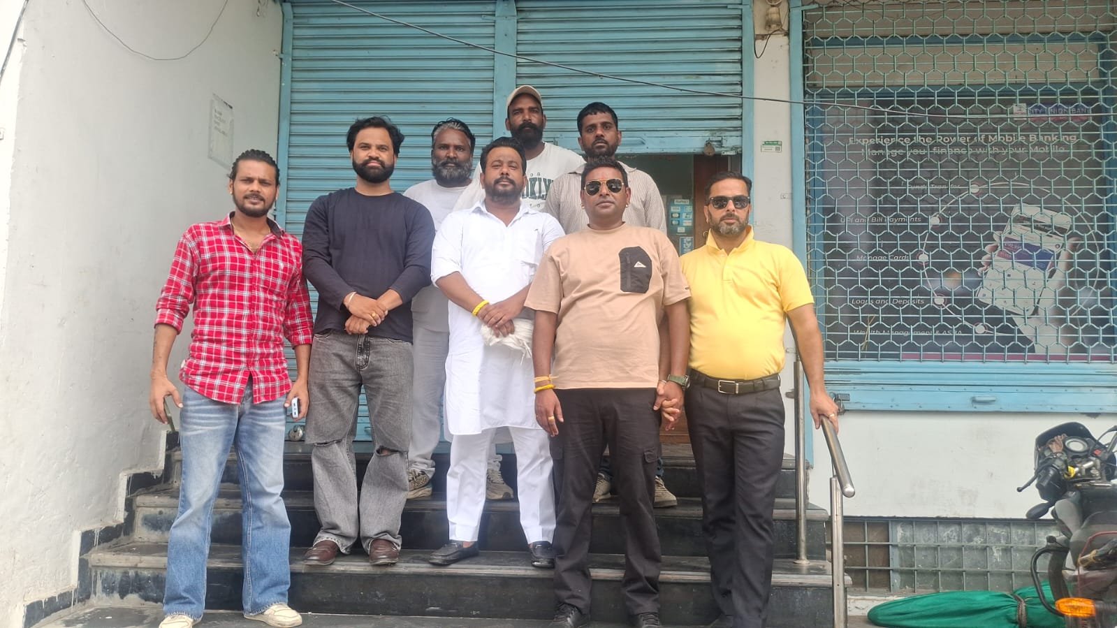 पंजाब बंद को लेकर बाल्मिकी समाज ने बंद करवाएँ बैंक