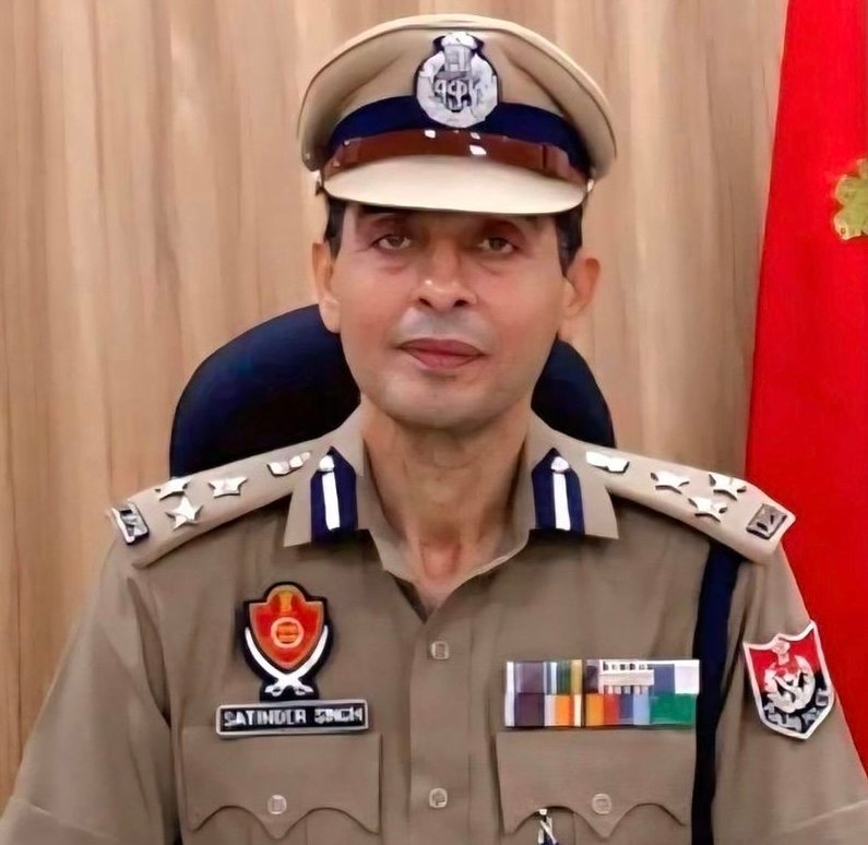 पुलिस कमिश्नर सतिंदर सिंह ने जालंधर में थाने के इंस्पेक्टरों का किया तबादला