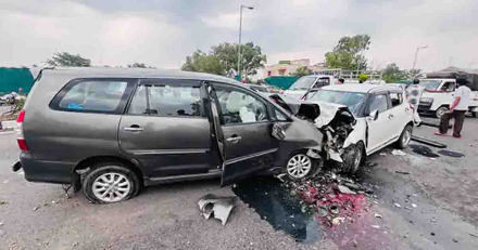 जालंधर में WRONG साईड के कारण तीन बच्चियाँ हुई अनाथ,माँ बाप ओर दादी की मौत