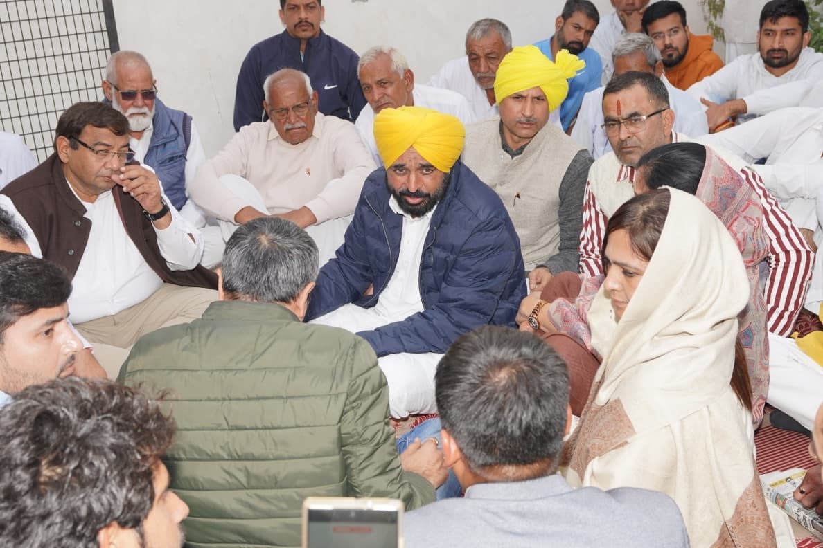 पंजाब के मुख्यमंत्री ने हरियाणा के बास्केटबॉल खिलाड़ी हार्दिक राठी के परिवार के साथ दुख साझा किया