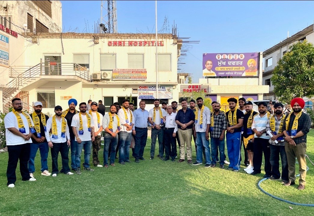 जालंधर सेंट्रल में भाजपा को बड़ा झटका नितिन कोहली के नेतृत्व का असर, भाजपा छोड़ दर्जनों युवा आम आदमी पार्टी में शामिल