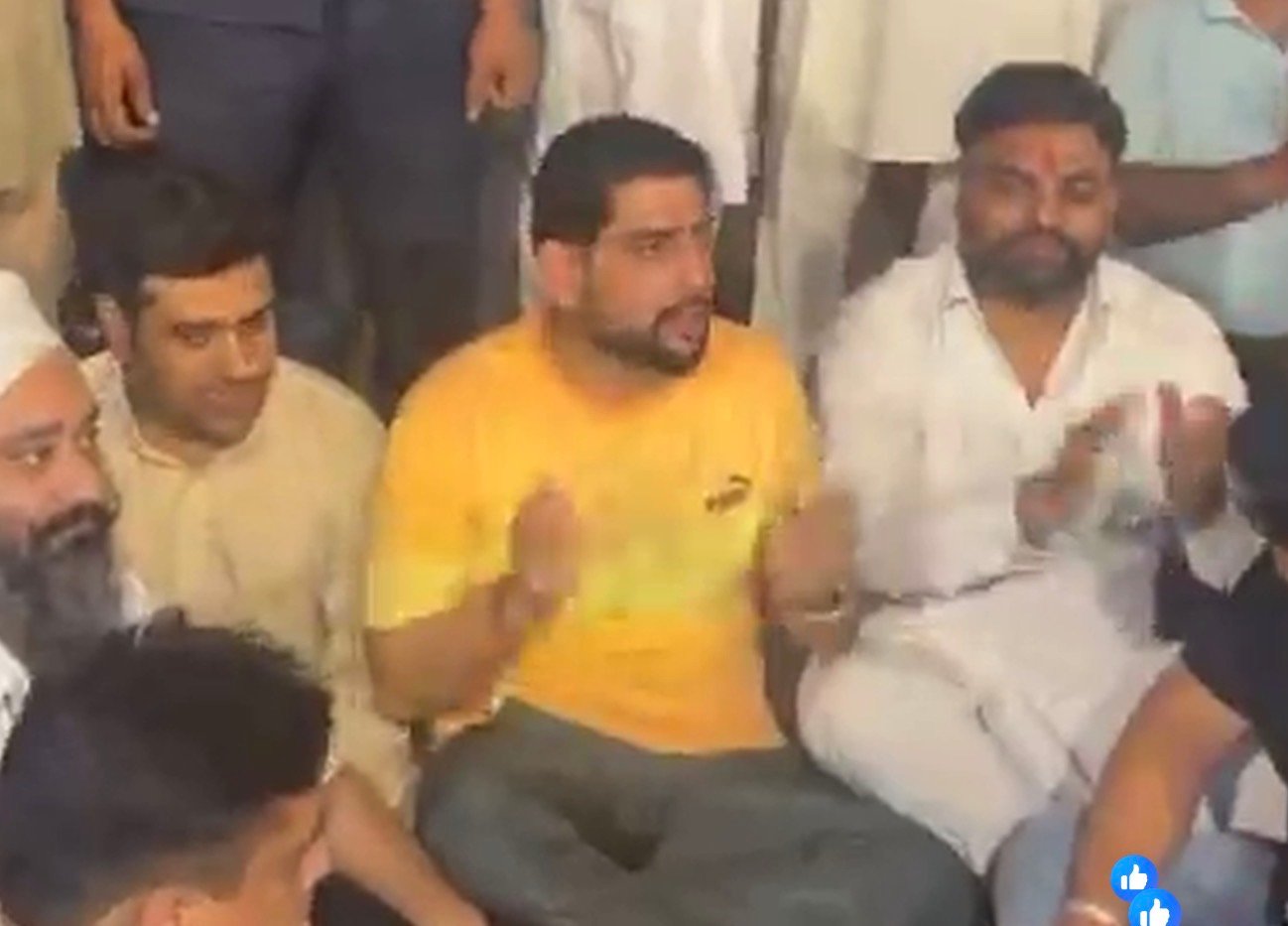 भगवान बालाजी के होने वाले कार्यक्रम को पुलिस ने रोका,कन्हैया मित्तल के आने से पहले धर्म में घुसी राजनीति-हिंदू संगठनों में विरोध की लहर