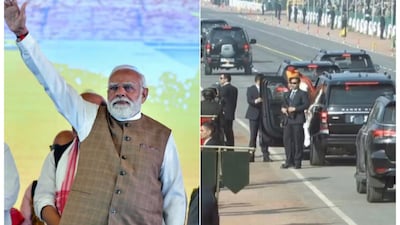 प्रधानमंत्री मोदी ने अपने क़ाफ़िले में की कमी-लोगों से अपील घर में करे काम,पैट्रोल का कम करें इस्तेमाल