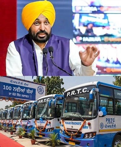 पंजाब रोडवेज़ को आज मिलेगी 100 नई बसें-इन सुविधाओं से होगी लैस