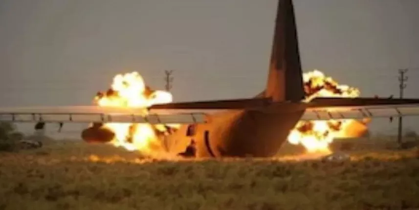 अमेरिका के KC 135 विमान को ईरान ने मार गिराया