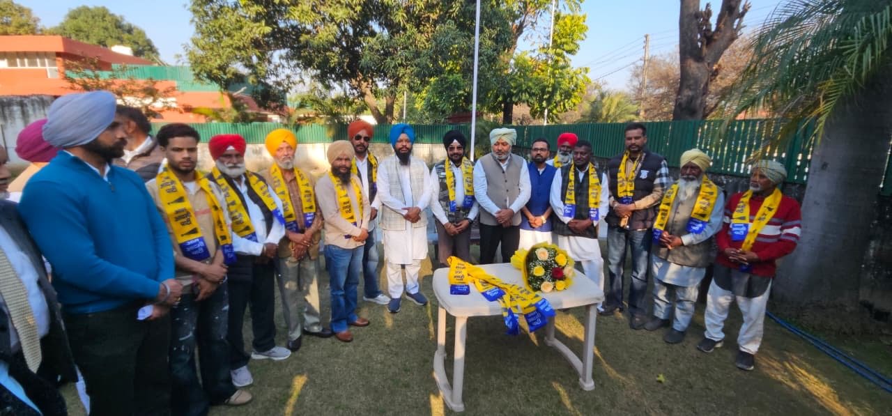 भाजपा पंजाब एससी विंग के वित्त सचिव अमरजीत सिंह कोकरी कलां ‘आप’ में शामिल